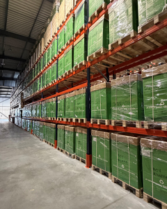 stockage entrepôt gazon synthétique